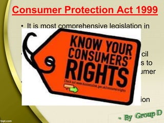 Consumer protection legislation | PPTX