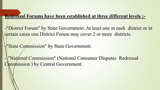 Consumer protetion act 1986 | PPTX