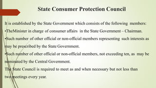Consumer protetion act 1986