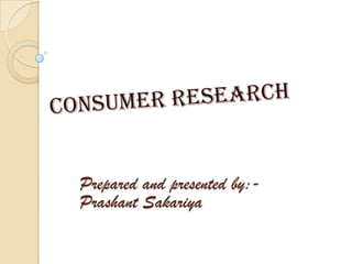 Prepared and presented by:-
Prashant Sakariya
 