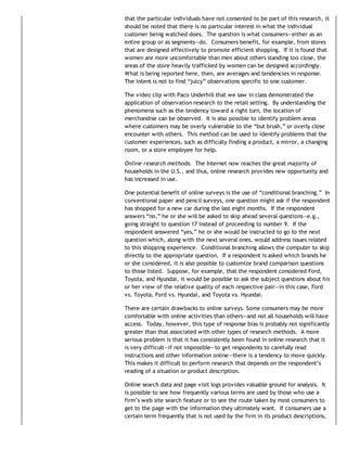 Consumer research methods | PDF