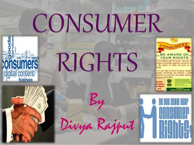 consumer agreement rights verbal Consumer rights
