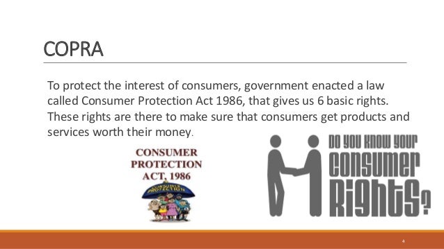 what are some examples of consumer rights