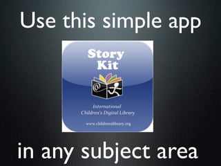 Use this simple app




in any subject area
 