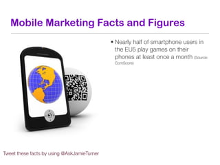 Mobile Marketing Facts and Figures
                                             • Nearly half of smartphone users in
     ...