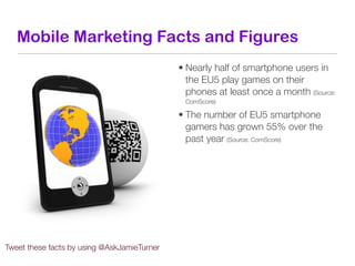 Mobile Marketing Facts and Figures
                                             • Nearly half of smartphone users in
     ...