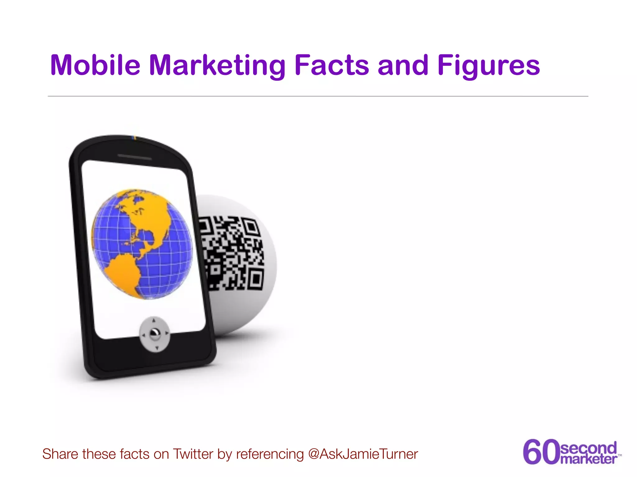 Mobile Marketing Facts and Figures




Share these facts on Twitter by referencing @AskJamieTurner
 