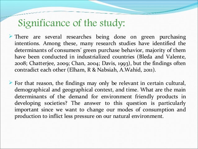 Purchase intention essay