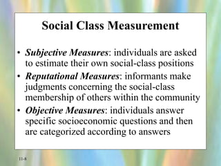 Consumer Social Class and Consumer Behavior schiffman11.ppt