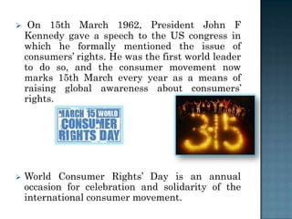 Consumers rights | PPTX