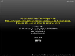 Consumidor Digital Retail 2008