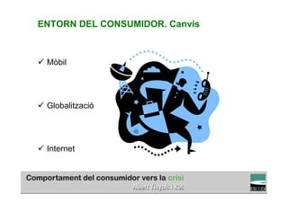 ENTORN DEL CONSUMIDOR. Canvis



ü  Mòbil




ü  Globalització




ü  Internet


                                                          TÍTOL PROPI:

            GRADUAT EN DIRECCIÓ DE COMERÇ I DISTRIBUCIÓ
 