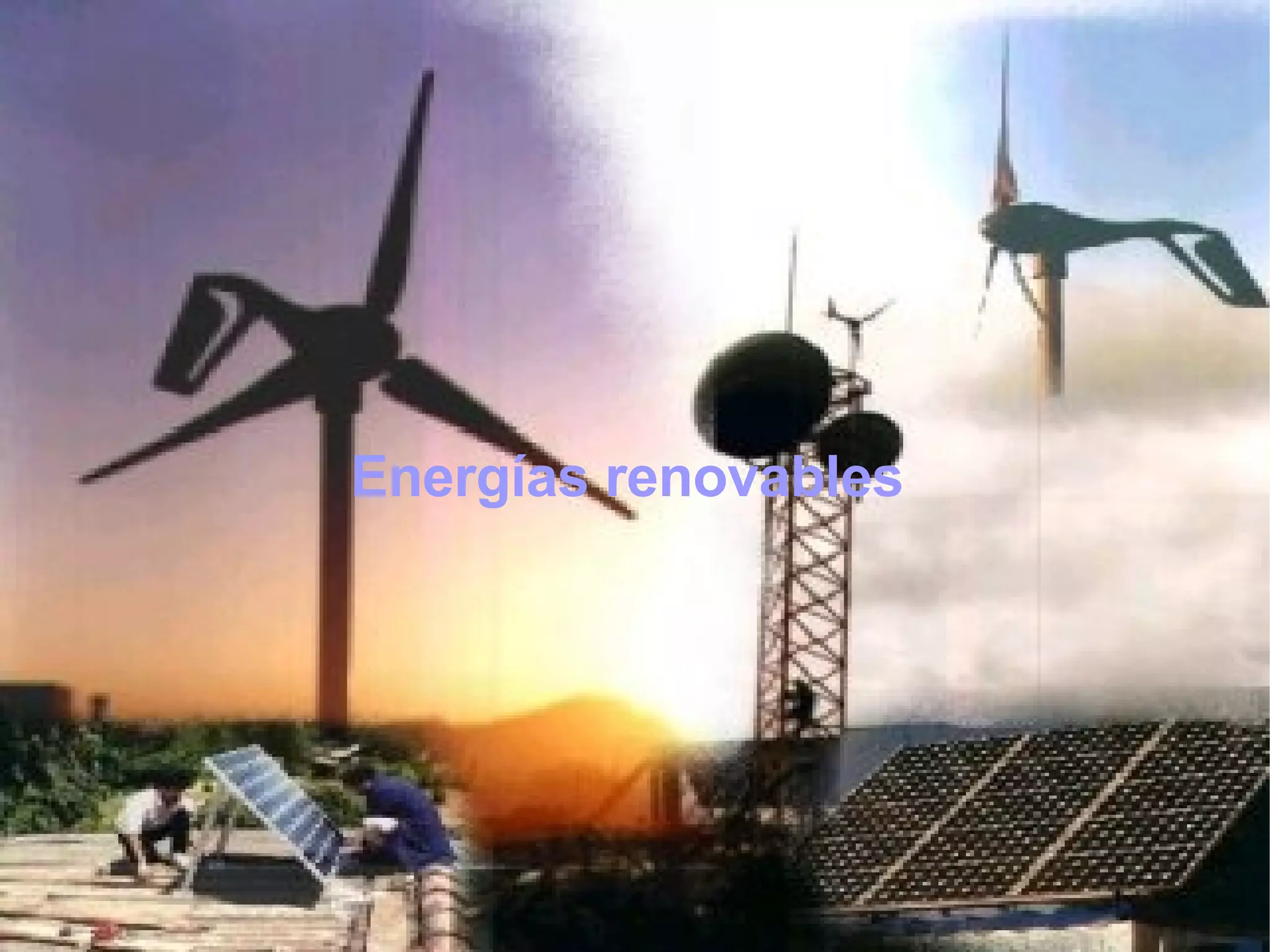 Energías renovables