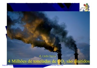 A cada hora,
         4 Milhões de toneladas de CO2 são emitidos
Easy PDF Creator is professional software to create PDF. If you wish to remove this line, buy it now.
 