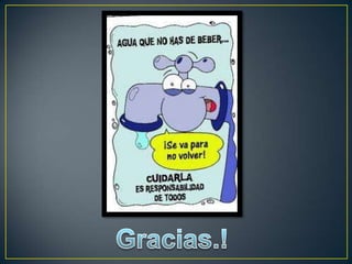 Consumo de agua.!