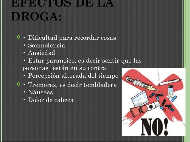 Consumo de drogas y alcohol Consumo de drogas y alcohol