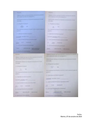 Fecha: 
Martes, 07 de octubre de 2014 
 