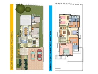PLANTA ARQUITECTÓNICA PRIMER NIVEL




PLANTA ARQUITECTÓNICA SEGUNDO NIVEL
 
