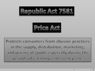 Consumption   consumer rights