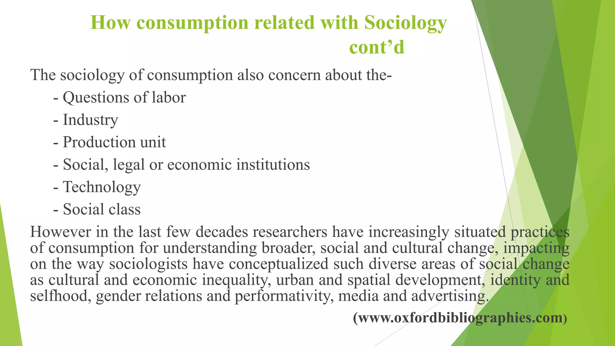 Consumption Theory | PPTX
