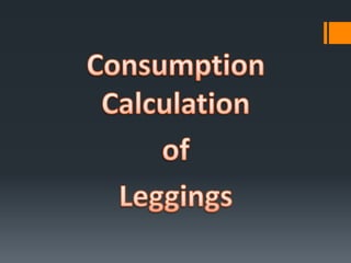 Consumption and costing | PPTX