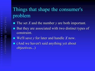 Consumption basics | PPTX