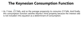 Consumption Theory - Advanced Macroeconomics | PPTX