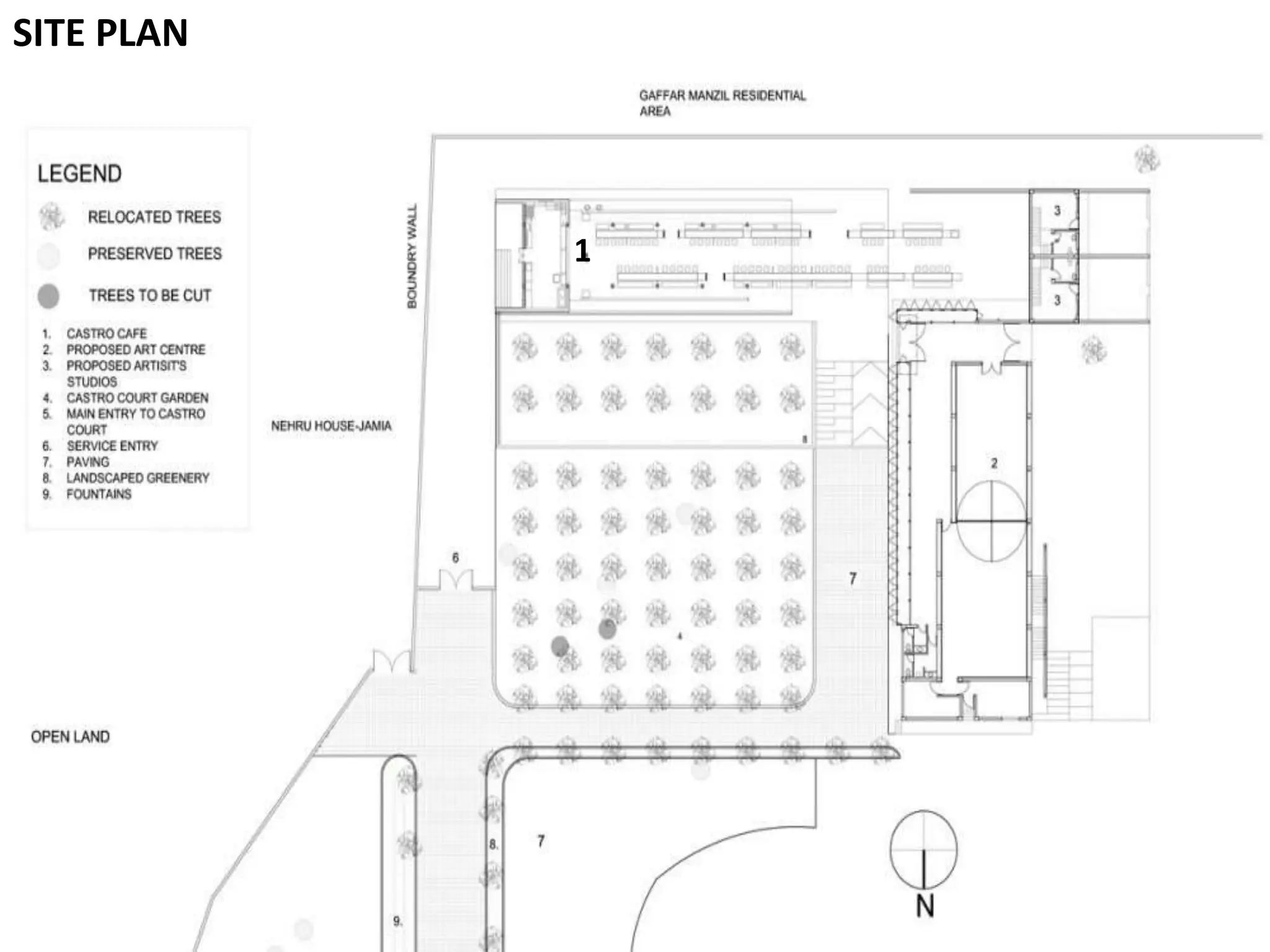 SITE PLAN
1
 