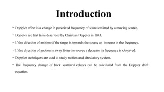 Doppler Effect Introduction Comprehensive Overview of Doppler Effect and Doppler Ultrasound ...