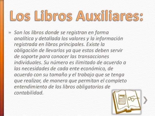 Cuales Son Los Libros Principales En Contabilidad Caja