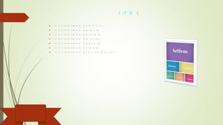 T I P O S
 C o n t a b i l i d a d c o m e r c i a l .
 C o n t a b i l i d a d a g r í c o l a .
 C o n t a b i l i d a d p e t r o l e r a .
 C o n t a b i l i d a d i n d u s t r i a l .
 C o n t a b i l i d a d b a n c a r i a .
 C o n t a b i l i d a d h o t e l e r a .
 C o n t a b i l i d a d g u b e r n a m e n t a l .
I R A
D I A P O S I T I V A
2
 
