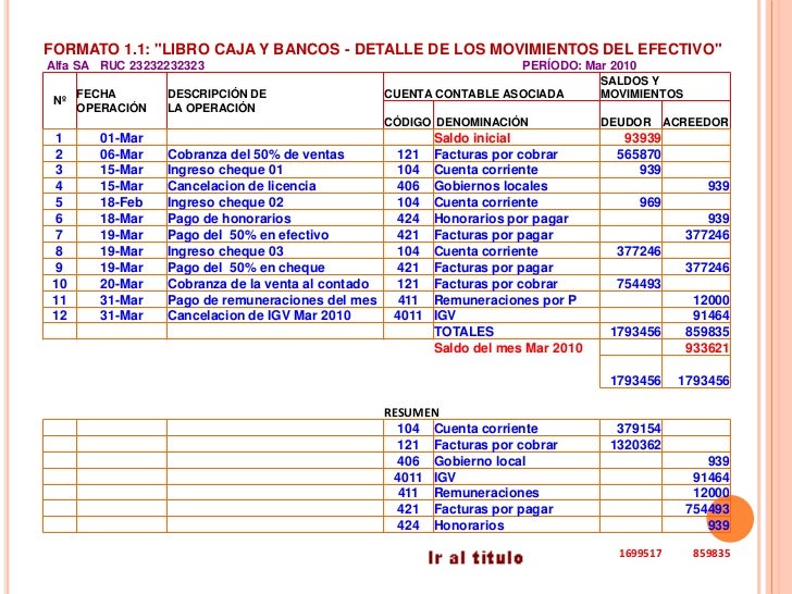 libro de contabilidad