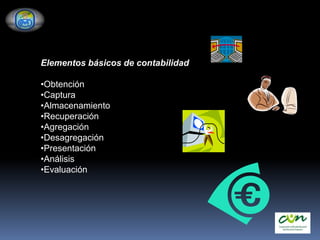 Elementos básicos de contabilidad<br /><ul><li>Obtención
