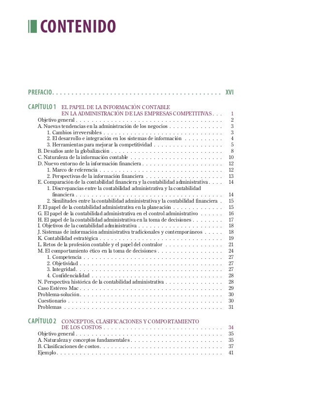 Contabilidad administrativa 8va Edici n David Noel Ram rez Padilla