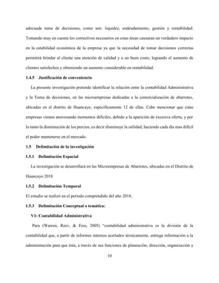 Contabilidad administrativa y toma de decisiones | PDF