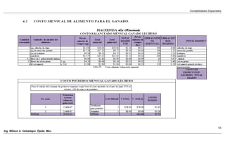 Contabilidades Especiales
43
Ing. Wilson A. Velastegui. Ojeda. Msc.
 