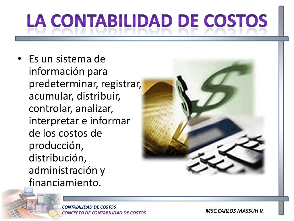 Contabilidad Costos