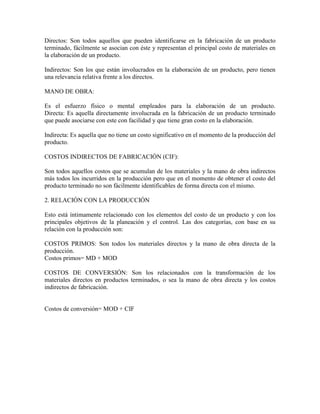 Contabilidad de costos