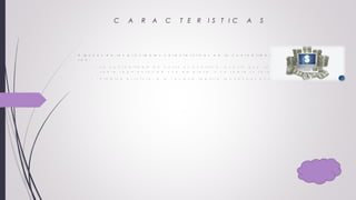 C A R A C T E R I S T I C A S
I R A
D I A P O S I T
I V A 2
A l g u n a s d e l a s p r i n c i p a l e s c a r a c t e r í s t i c a s d e l a c o n t a b i l i d a d d e c o s t o
s o n :
• L a c o n t a b i l i d a d d e c o s t o e s a n a l í t i c a , p u e s t o q u e s e p l a n e a
s o b r e s e g m e n t o s d e u n a e m p r e s a , y n o s o b r e s u t o t a l .
• P r e d i c e e l f u t u r o , a l a v e z q u e r e g i s t r a l o s h e c h o s o c u r r i d o s .
 