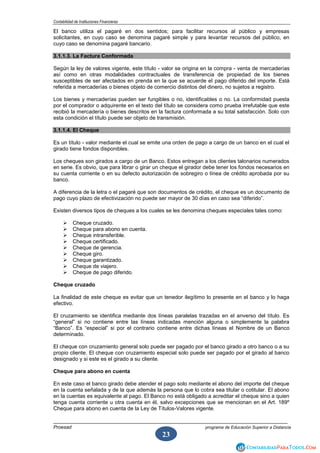 Contabilidad de instituciones financiera | PDF