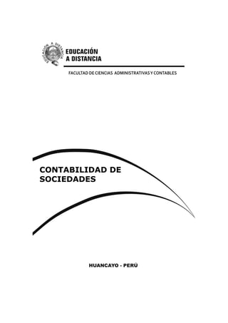 3
CONTABILIDAD DE
SOCIEDADES
 