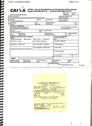 Prestação de Contas - Agosto 2010