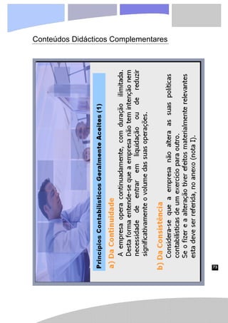 73
Conteúdos Didácticos Complementares
 