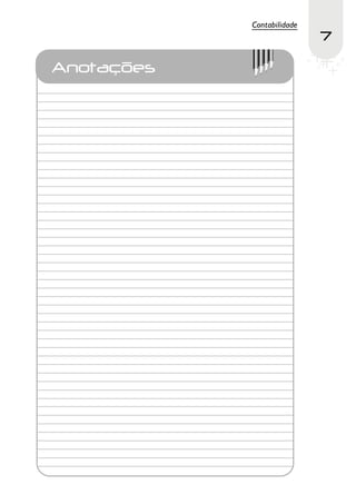 Contabilidade
                            7

Anotações
 