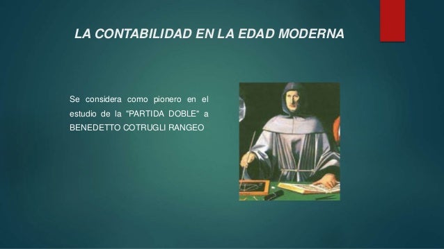 Contabilidad edad media y moderna