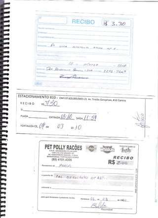 Prestação de Contas - Fevereiro 2010