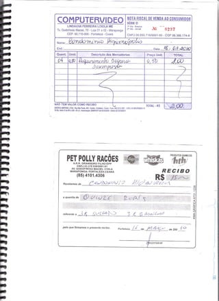 Prestação de Contas - Fevereiro 2010