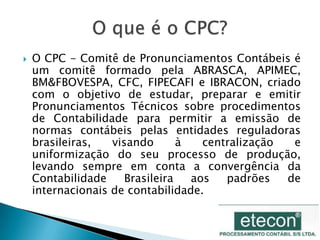 Fim ou recomeço da Contabilidade Internacional?Sarbane Oxley – SOXGrandes escândalos financeiros do século XXIEnronWorldcomSistemas de informações contabeis (SIC) e a governança corporativaAumento do numero de pequenos investidores no mercado de ações e bolsaForça motriz da mudança