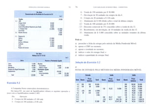 Contabilidade introdutoria   exercicios
