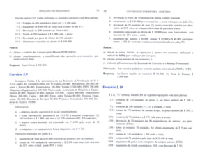 Contabilidade introdutoria   exercicios